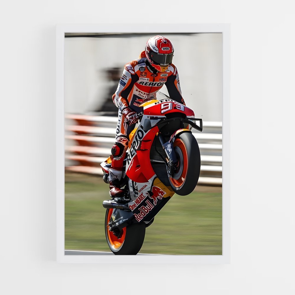 Poster captivant Rs-gp motogp – affiche Aprilia (vue 3)